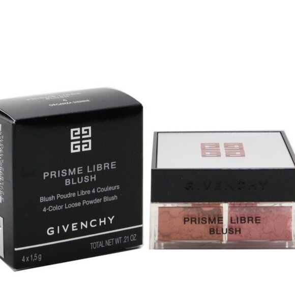 NIB ✅ Givenchy 4 ORGANZA SIENNE Prisme Libre Loose Powder Blush 12H Radiance - Picture 1 of 10